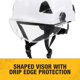 thumbnail image 3 of Visera DEWALT DPG22-SH con lente transparente antivaho para casco, 3 of 5