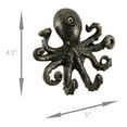 thumbnail image 4 of Antique Bronze Finish Steampunk Octopus Wall Hook, 4 of 4