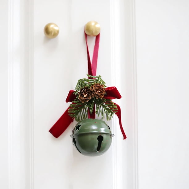 5 piezas de adornos colgantes para árbol de Navidad, colgantes de bricolaje, colgantes de Navidad, adornos de estilo navideño, adornos de campana de Navidad
