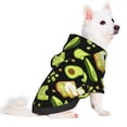 thumbnail image 2 of Balery Avocado Toast Sudadera con Capucha para Perros Pequeños – Ropa para Mascotas, Disfraz para Perros y Gatos, Ideal para Fiestas y Cosplay-X-Large, 2 of 7
