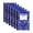 Dark Blue, variant on Composition Notebook, Wide Ruled Composition Book, Cute Lined Journaling Notebooks for Note Taking, 30 Sheets/60 Pages, Marble Cover, Sewn Binding, Yellow