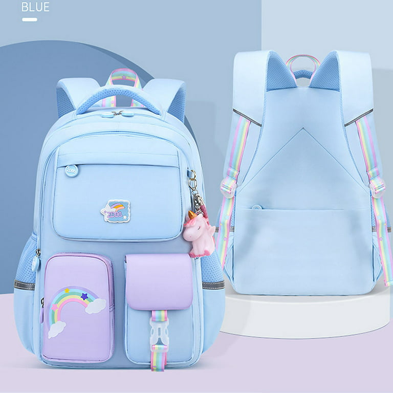 Girls Schoolbag High School Shoulder Bag Middle Students Simple Backpack 