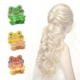 thumbnail image 2 of RUISINERY Hair Claw Clip Princess Theme Hair Claw Clamp Lovely Frogs Hair Catch Barrettes Strong Hold Hairpin for Girls, 2 of 7