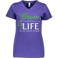 thumbnail image 3 of Inktastic Donate Life-Be an Organ Donor Women's V-Neck T-Shirt, 3 of 5