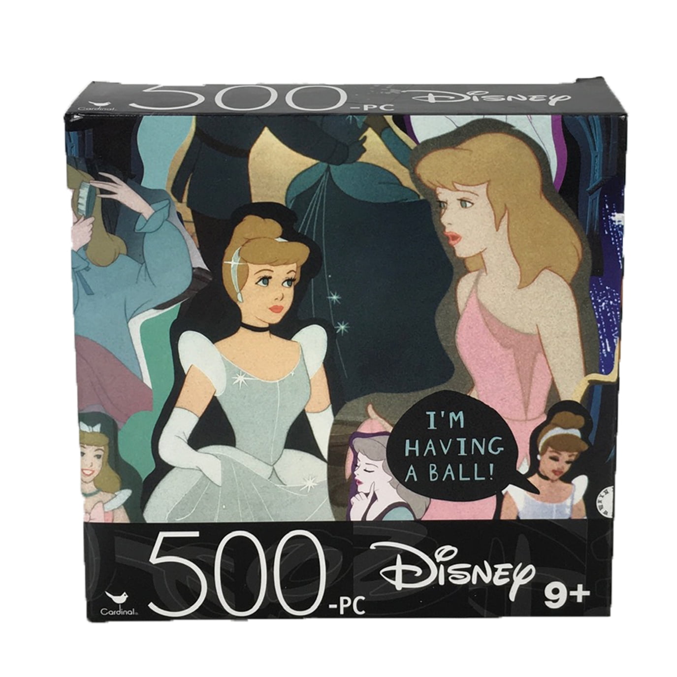 Details about   Disney Cinderella Having a Ball Puzzle 500 pc Cardinal 11"x14" 