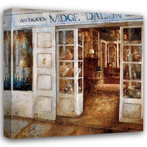 Noemi Martin 26x26 Gallery Wrapped Canvas Wall Art Titled - Antiques
