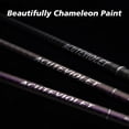 thumbnail image 4 of PURELURE ACUTEVIOLET Fishing Rod Regular Fast Action, Jerkbait Rod Spinning & Baitcasting 2 Piece, TORAY 36 Ton Carbon Fiber, Titanium Frame with Torzite Guide Ring, Carbon Reel Seat 3A Cork Handle, 4 of 7
