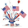 thumbnail image 4 of Small American Flags-12 Pack, 4x6 Inch Small American Flags On Stick, Handheld American Flag/us Flag, 4 of 5