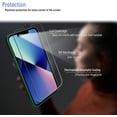 thumbnail image 5 of Case for iPhone 13 Pro Max, iPhone 13 Pro Max Phone Case with HD Clear Tempered Glass Screen Protector, Soft Slim Silicone Case Compatible with iPhone 13 Pro Max 6.7 inches, Green, 5 of 12