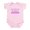 Petal Pink, variant on CafePress - Promoted To Grandma Body Suit - Baby Light Bodysuit, Size Newborn - 24 Months