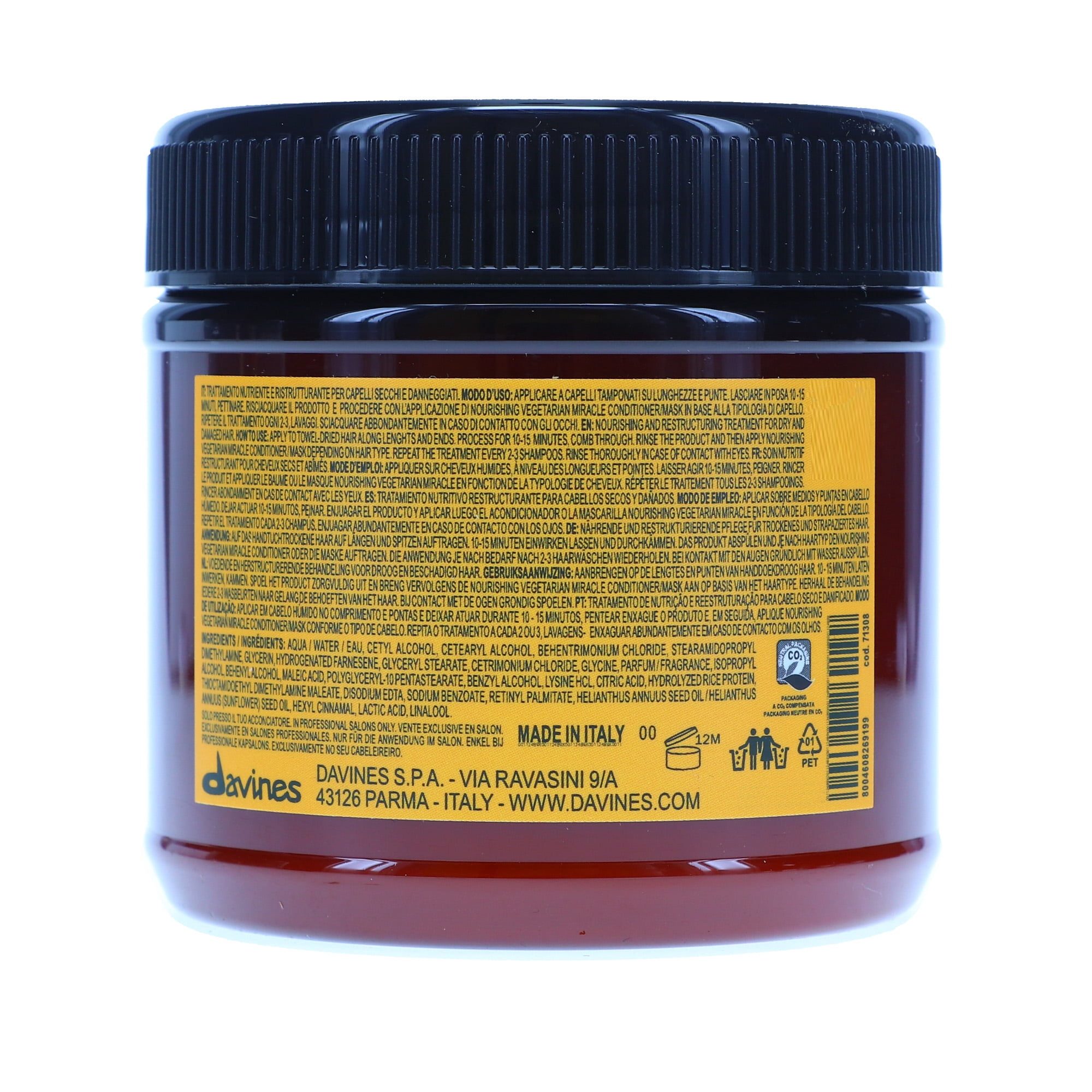 Davines NaturalTech Nourishing Hair Building Pak 8.79 oz
