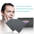 thumbnail image 3 of Papel secante para hombres Control de aceite facial Pañuelos absorbentes de papel EOTVIA paquete de 80, 3 of 9