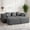 Gray, variant on ROOMARK 117.2" L Shaped Sofa Modular, Corduroy Cloud Couches with Deep Seats &High-Back, Upholstered Couches for Living Room Bedroom with Chaise, No Assembly Required
