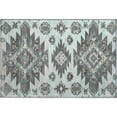 thumbnail image 2 of Addison Rugs Mayfield Premium Machine Washable Transitional Tribal Mint Rectangle Rug, 1'8" x 2'6", 2 of 6