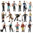 thumbnail image 1 of 16x Realistic Farm Animal Model Action Figures Kids Educational Toy Playset, 1 of 8