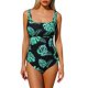 thumbnail image 1 of MKLEKYY Trajes De Baño Mujer Women Floral Printed Straps Jumpsuit Swimsuit Swimwear Bathing Beach Sexy Bikini Swimwear, 1 of 5