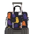 thumbnail image 2 of FORMRS 16" Laptop Bag Carrying Sleeve Case with Handle Travel Shoulder Briefcase, Halloween Colorful Ghosts, 2 of 8