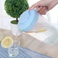 thumbnail image 6 of Yonrjhukm Clear Plastic Pitcher with Lid, Iced Tea, Lemonade, and Beverage Dispenser, Durable Drink Pitcher for Home, Parties, BBQ, and Restaurants, 6 of 6