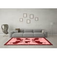 thumbnail image 3 of Ahgly Company Indoor Rectangle Animal Red Traditional Area Rugs, 5' x 8', 3 of 4