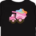 thumbnail image 3 of Inktastic Easter Jelly Bean Truck Girls Long Sleeve Toddler T-Shirt, 3 of 4