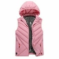 thumbnail image 5 of Winter Clearance!Brilliant Heated Jacket for Men with Battery Pack Outdoor Thermal Heated for Riding Skiing Fishing Charging Via Heated Coat Pink XL, 5 of 6