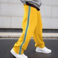 thumbnail image 1 of Casual Straight Leg Trousers With Draping And Floor Length Design For Comfortable Daily Wear Men, 1 of 4