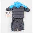 thumbnail image 2 of Pacific Trail 12 Months Blue 2 Piece Winter Snow Suit Jacket Coat w Bibs, 2 of 5