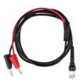 thumbnail image 1 of 2x BNC Q9 de Cables de Prueba Electrónica Conector Tipo Banana de 4 Mm con Orejetas de con Clip de DYNWAVEMX BNC a cable banana doble de 4 mm, 1 of 8