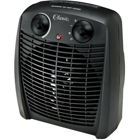 750W - 1500W Fan Heater with Thermostat