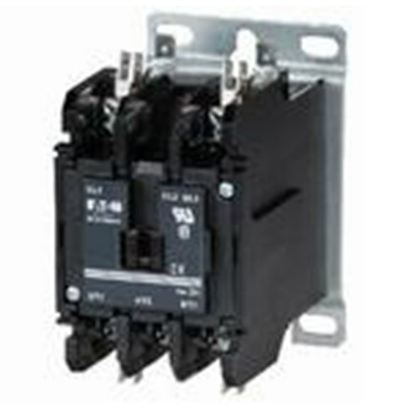 EATON C25DND225A Definite Purpose Contactor, 2-Pole, 110-120V