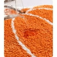 thumbnail image 6 of yulier Fall Decor Orange Pumpkin Area Rug, Pumpkin Shaped Bathroom Rug Mat, Soft Absorbent Non-Slip Bath Rug, Machine Washable, Floor Mat for Kitchen Bedroom Living Room, 24"x35", 6 of 9
