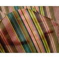 thumbnail image 4 of oneOone Silk Tabby Fabric Bayadere Stripe Print Fabric BTY 42 Inch Wide, 4 of 4