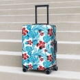 thumbnail image 5 of Uemuo Hawaiian Style Printed Washable Luggage Cover - Fashion Suitcase Protector Fits 18-32 Inch Luggage -Medium, 5 of 9