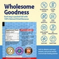 thumbnail image 6 of Nutritional Designs, Prebiotic Nana Flakes with Inulin, 100% Pure Banana Flakes, Gut Health, High Protein & Fiber, Natural Diarrhea Remedy, IBS Relief, for Adults & Kids 4+ (25 Single-Serve Packs), 6 of 7