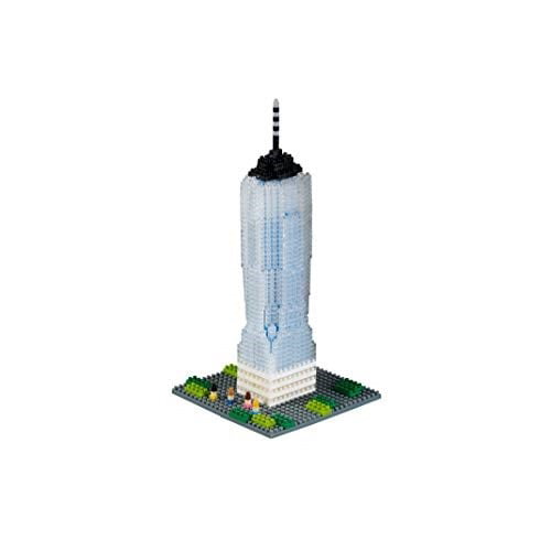 Chrysler Building 3-D Model Small Size Building Brick Set 550 Pieces Micro Brickland Mini-Sized 