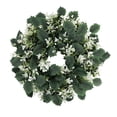thumbnail image 2 of Artificial Wreath Large Green Leaf Wreath, Durable Front Door Eucalyptus Wreath, Fall Wreath Outdoor for Porch, Festival Wall D, 2 of 8