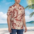 thumbnail image 5 of Daiia Dragons1 Hawaiian Shirt for Men Gentle Cotton Regular Short Sleeve Casual-Small, 5 of 9