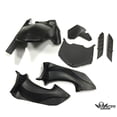 thumbnail image 2 of HTTMT- K1406- Fairing Kit for Compatible with Kawasaki Ninja ZX14 ZX14R ZZR1400 2006-2011 Gloss Black Bodywork, 2 of 6