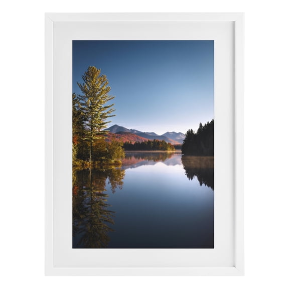 Stupell Industries Coastal Autumn Morning Wilderness White Framed Print Under Glass, 17 x 23, by Jonathan Zaharek