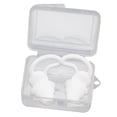 thumbnail image 1 of SUTENGDA Bouchons d'Oreilles de Natation en Silicone Doux, Bouchons d'Oreilles Réutilisables et Étanches pour Adultes, Réduction de Bruit, pour Menuiserie, Voyage, Douche, Bain, 1 of 7