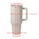 thumbnail image 2 of Taza de café portátil de acero inoxidable con botella aislada de 32/40oz para viajes al aire libre, 2 of 8