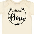 thumbnail image 4 of Inktastic World's Best Oma Girls Baby Bodysuit, 4 of 5