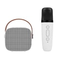 thumbnail image 1 of Altavoces Bluetooth Inalámbrico Altavoz Portátil con Micrófono para Ktv Partido, Altavoces Portátiles Bluetooth Soporta Tf/Aux/U-Disco/Radio Al Aire Libre Camping 9x7.5x6.5cm, 1 of 8