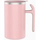 thumbnail image 1 of Taza autoagitadora de acero inoxidable Pink S+, adecuada para café/leche/jugo, 1 of 5