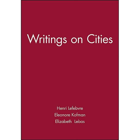 Writings on Cities, (Paperback)