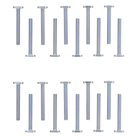

DCT | Tee Bolt Set – 20 Pack 2-1/4” Inch T Bolts Woodworking 1/4 Inch Thread