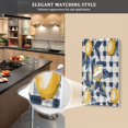 thumbnail image 5 of Yayeee Blank Wall Plate Cover 1-Gang 4.5"x2.7" Home Unused Decorative Outlet, Beige Plaid Lemon, 5 of 7