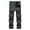 Dark Gray, variant on Njoeus 2 Piece Mens Ski Snow Pants Waterproof Softshell Snowboard Pants Outdoor Hiking Fleece Lined Zipper Bottom Leg Winter Pants (Long Pants + Buttom Pants) 2 in 1