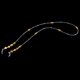 thumbnail image 4 of Tenedor De La Correa De Cuello Del Cordón De Cadena Moldeado Del De Las Gafas de terre De De La Lectura Amarillo Salvador Collar de gafas, 4 of 9