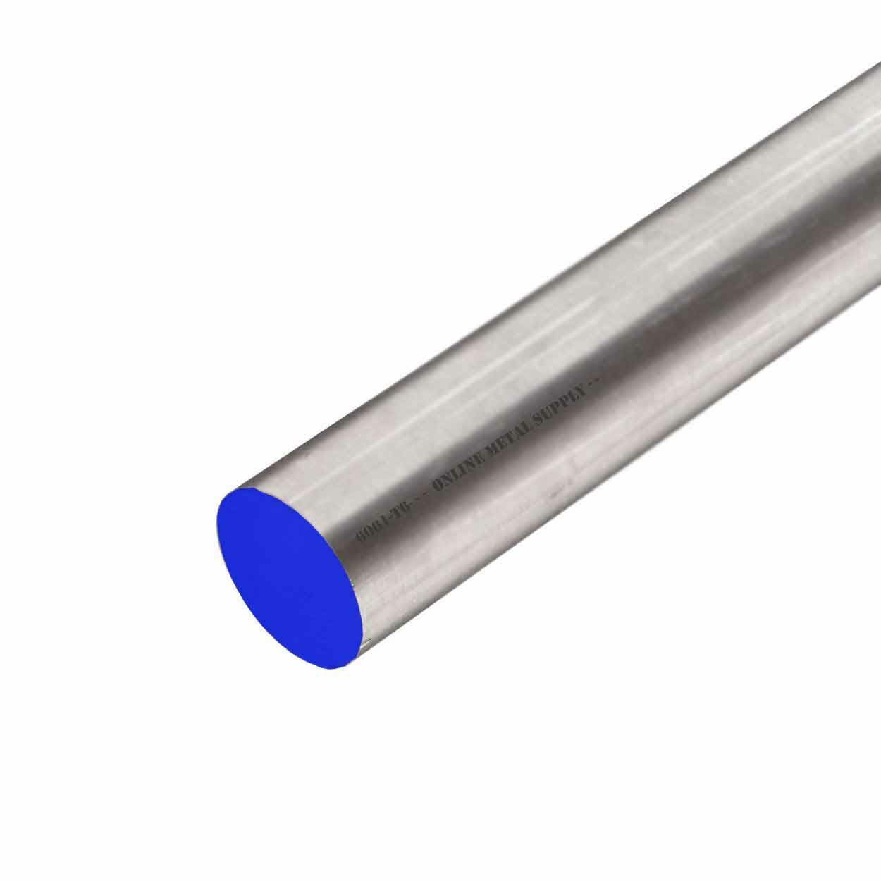 Round Aluminum Bar Grade 6061-T6511 1.625 Inch X 12 Feet 